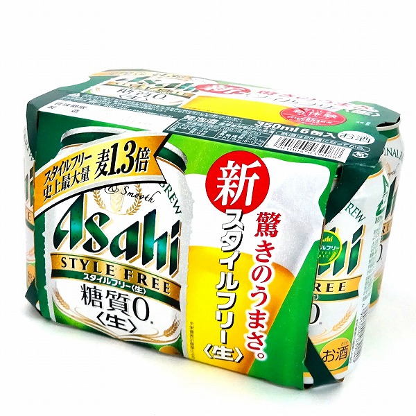 アサヒ　スタイルフリー　（生）　３５０ｍｌ×６缶